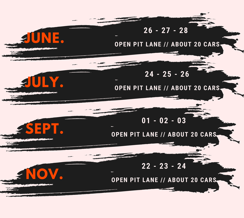 Track Auto Racing Calendar TrackAttack Motorsport